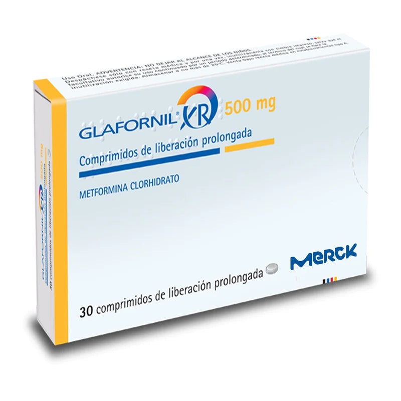 Glafornil XR 500mg 30 Comprimidos