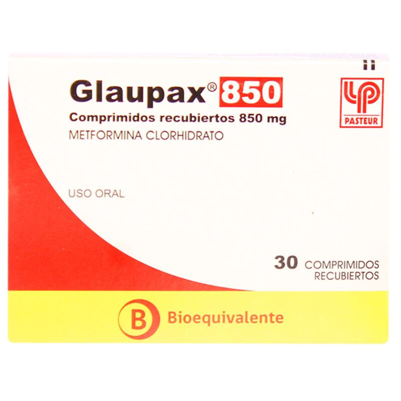 Glaupax 850mg  30 Comprimidos
