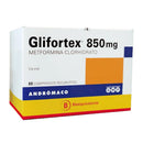 Glifortex 850mg 60 Comprimidos Recubiertos