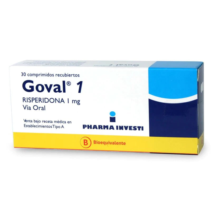 Goval 1mg 30 Comprimidos recubiertos