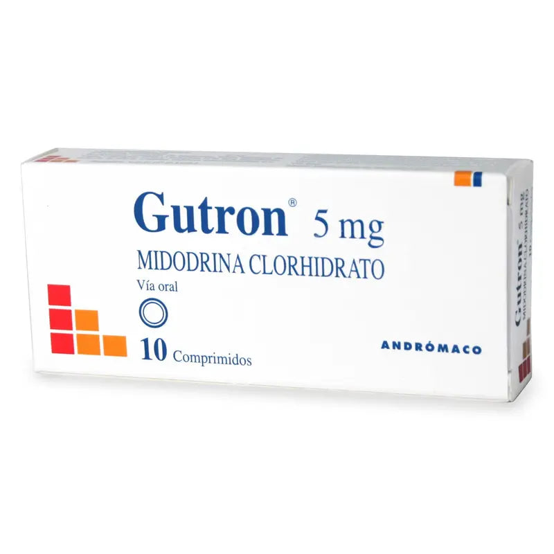 Gutron 5mg 10 comprimidos