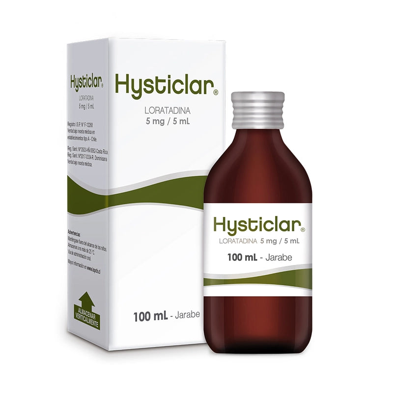 Hysticlar Loratadina 5mg/ml Jarabe 100ml