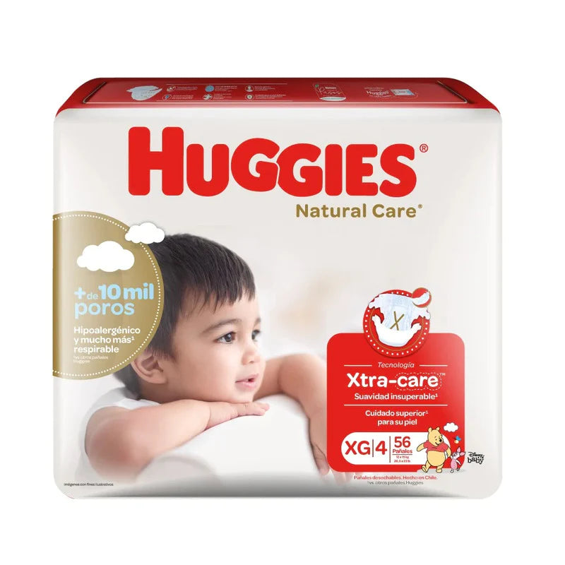 Huggies Naturale XG 56 Pañales