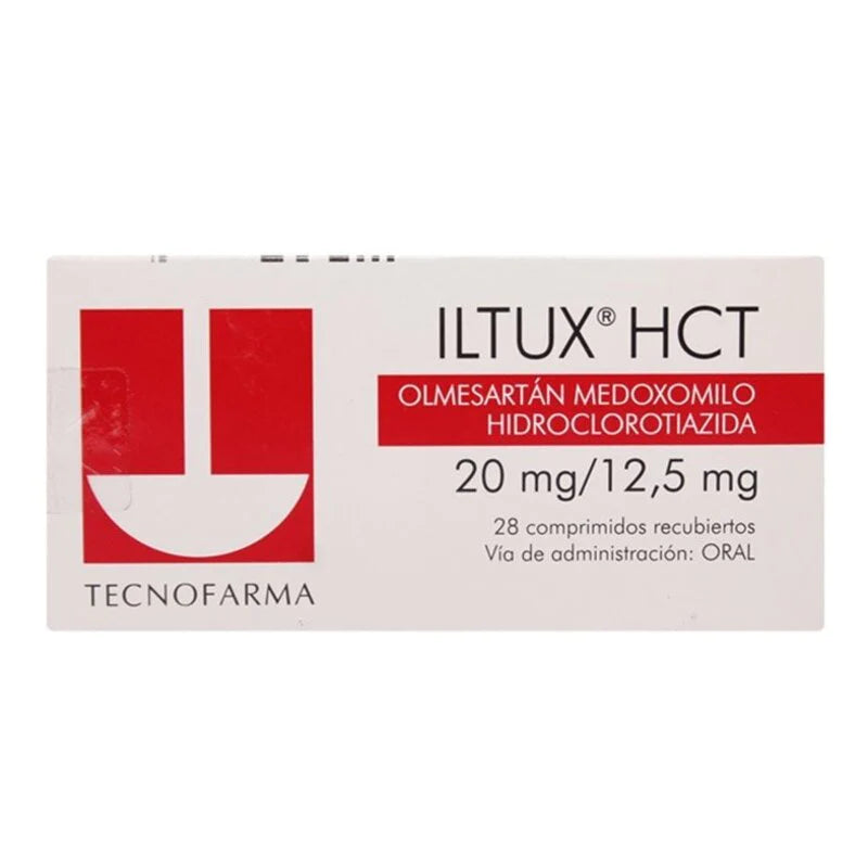Iltux HCT 20mg/12,5mg 28 Comprimidos recubiertos