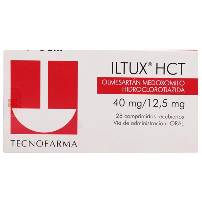 Iltux HCT 40mg/12,5mg 28 Comprimidos recubiertos