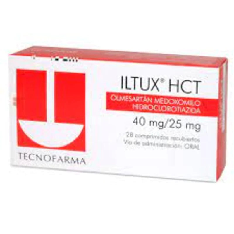 Iltux HCT 40mg/25mg 28 Comprimidos recubiertos