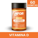 Infor Vit Vitamina D 60 Gomitas