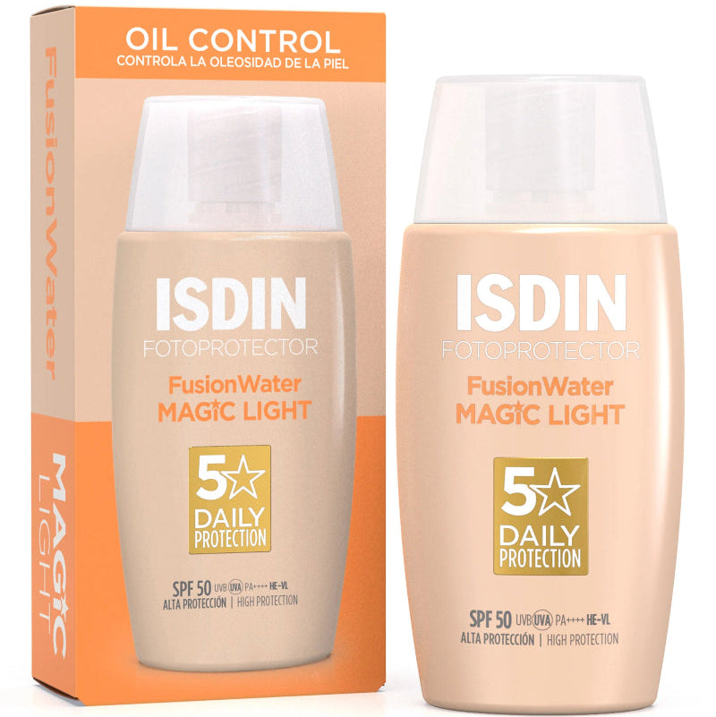Isden Fotoprotector Fusion Water Magic Light SPF 50 50ml