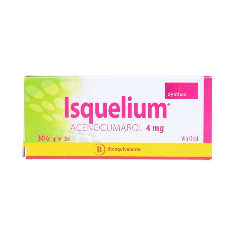 Isquelium 4mg 30 Comprimidos