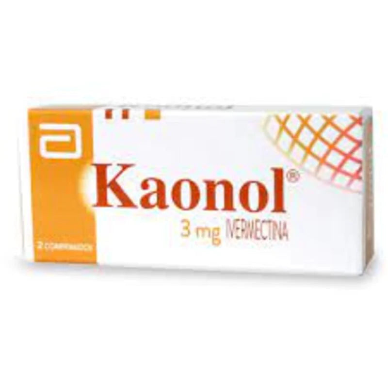 Kaonol 3mg 2 Comprimidos