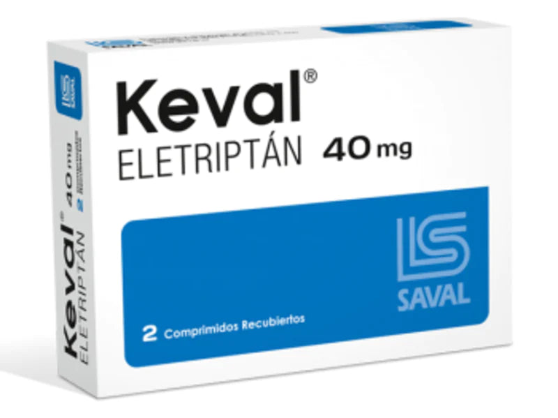 Keval 40mg 2 Comprimidos Recubiertos