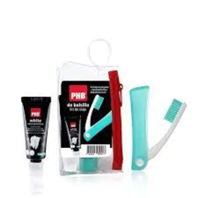 Kit PHB cepillo viajero+pasta dentífrica 15gr