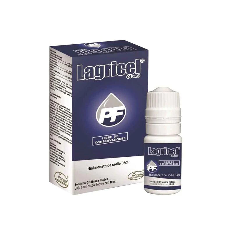 Lagricel 0,4% solución oftálmica 10ml