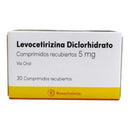 Levocetirizina Diclorhidrato 5mg 30 Comprimidos