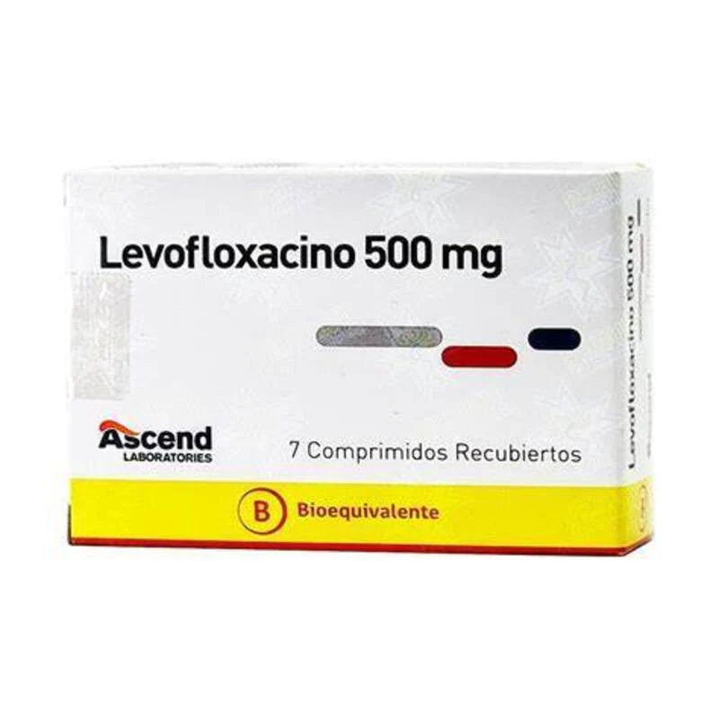 Levofloxacino 500mg 7 Comprimidos Recubiertos