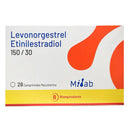Levonorgestrel/Etinilestradiol 150/30 28 Comprimidos Recubiertos