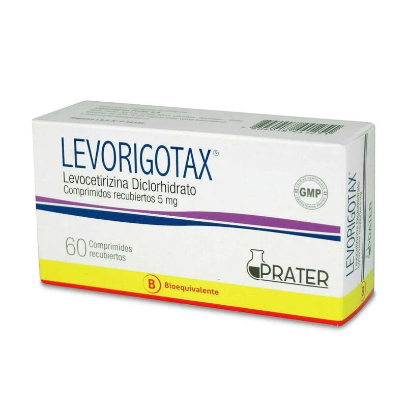 Levorigotax 5mg 60 Comprimidos recubiertos