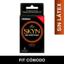 Lifestyle Skyn Large 6 preservativos Sin látex