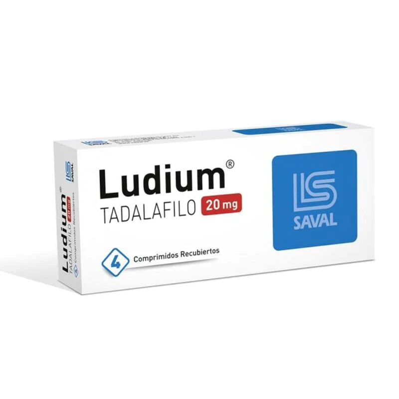 Ludium 20mg 4 Comprimidos recubiertos