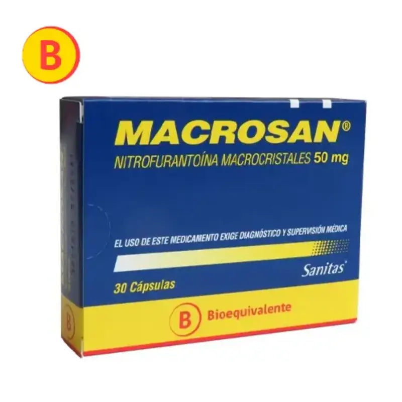 Macrosan 50mg 30 Cápsulas