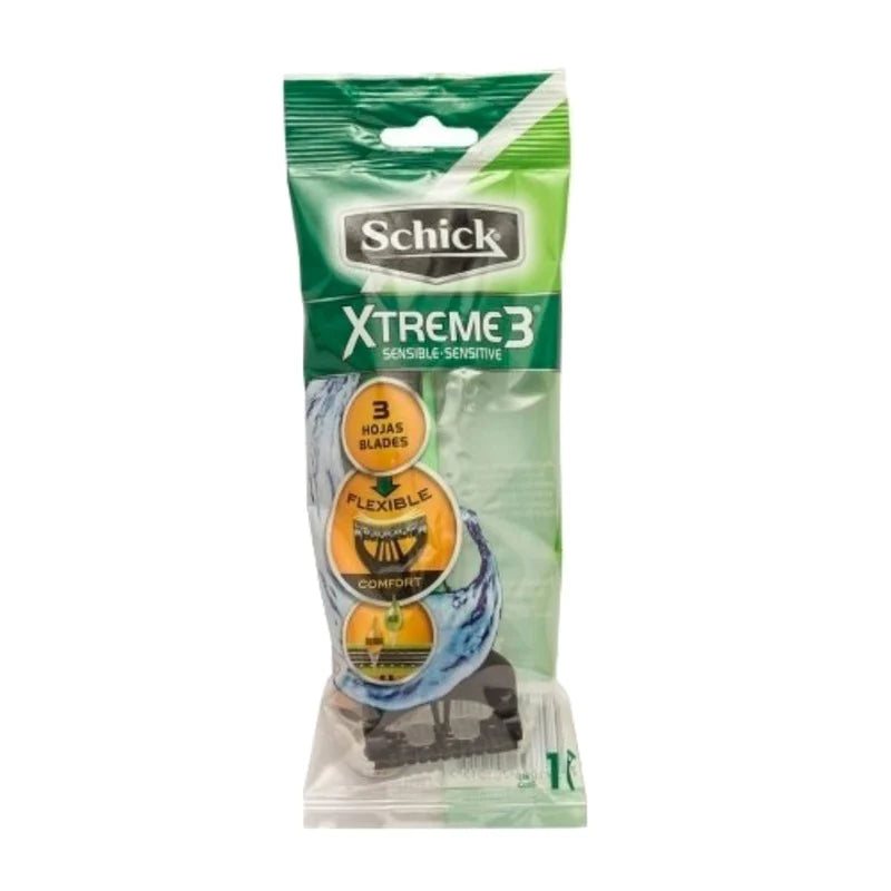 Maquina de afeitar Schick Xtreme3 Piel Sensible 1 unidad