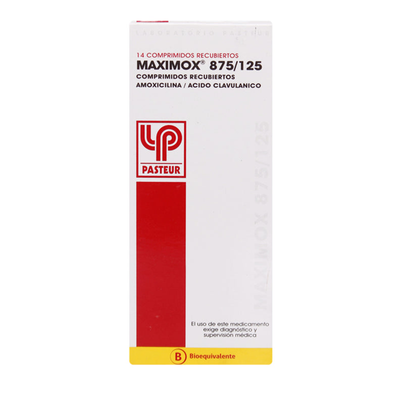 Maximox 875/125 14 Comprimidos recubiertos