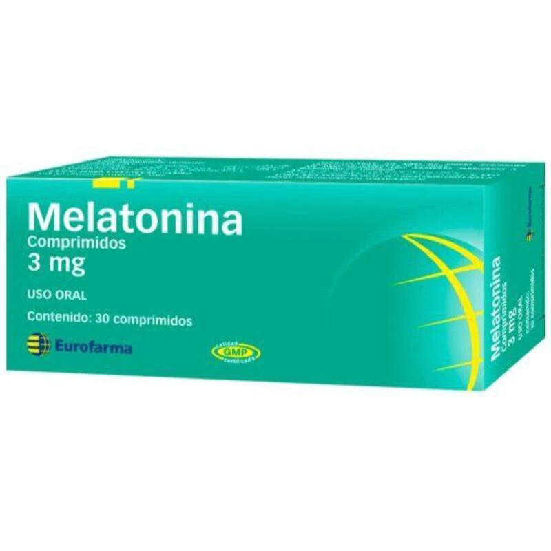 Melatonina 3mg 30 Comprimidos