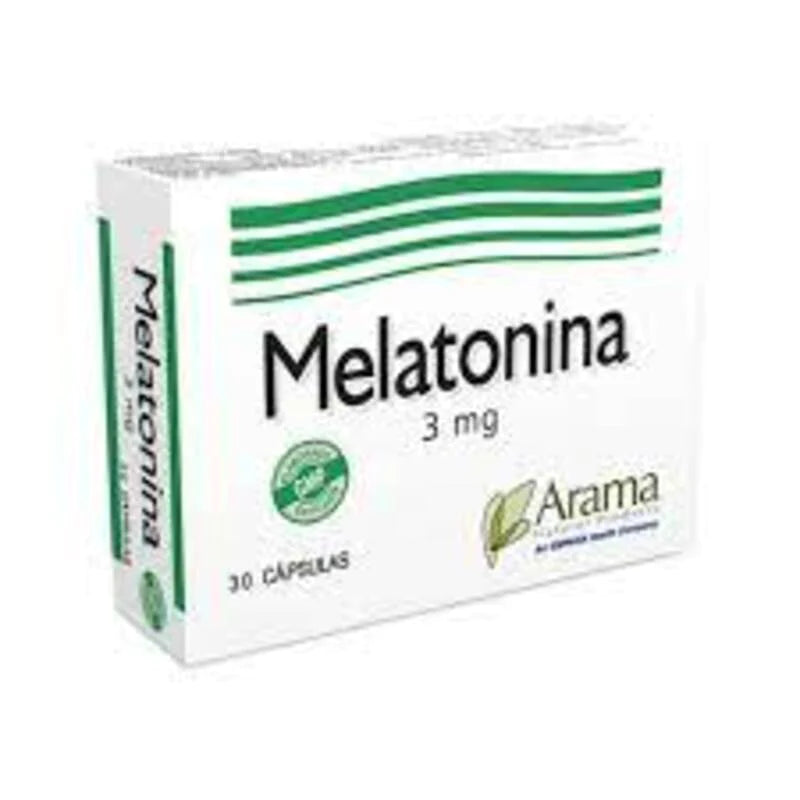 Melatonina 3mg 30 cápsulas