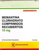 Memantina 10 mg 30 Comprimidos Recubiertos (CENABAST)