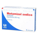Metamizol Sódico 250mg 5 Supositorios