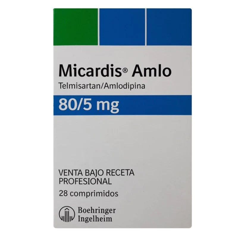 Micardis Amlo 80mg/5mg 28 Comprimidos