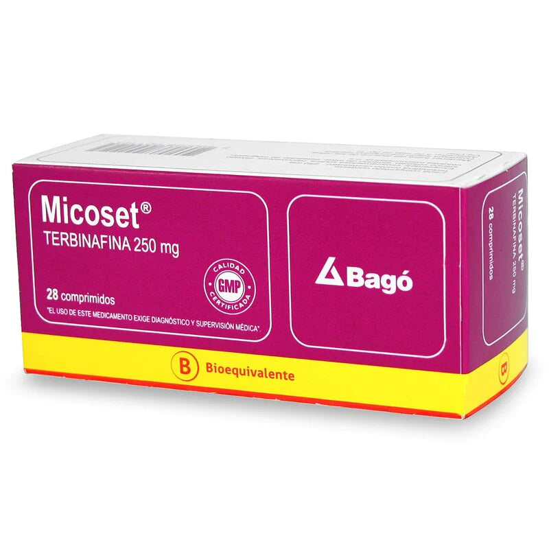 Micoset 250mg 28 Comprimidos