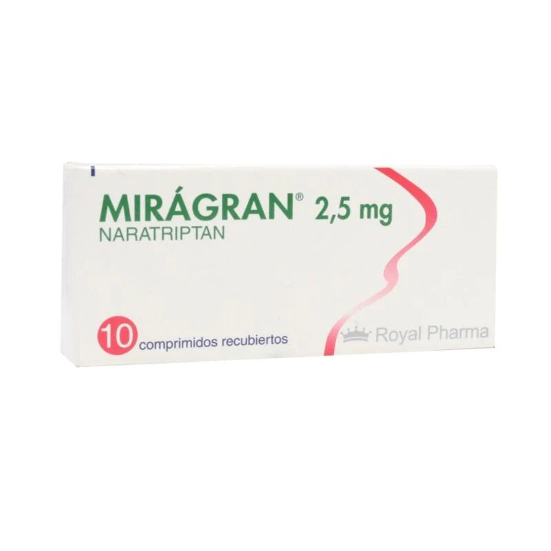 Miragran 2,5mg 10 Comprimidos recubiertos