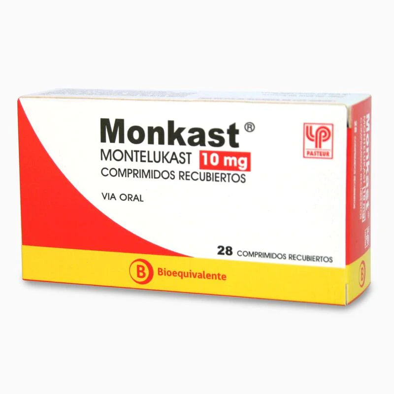 Monkast 10mg 28 Comprimidos recubiertos