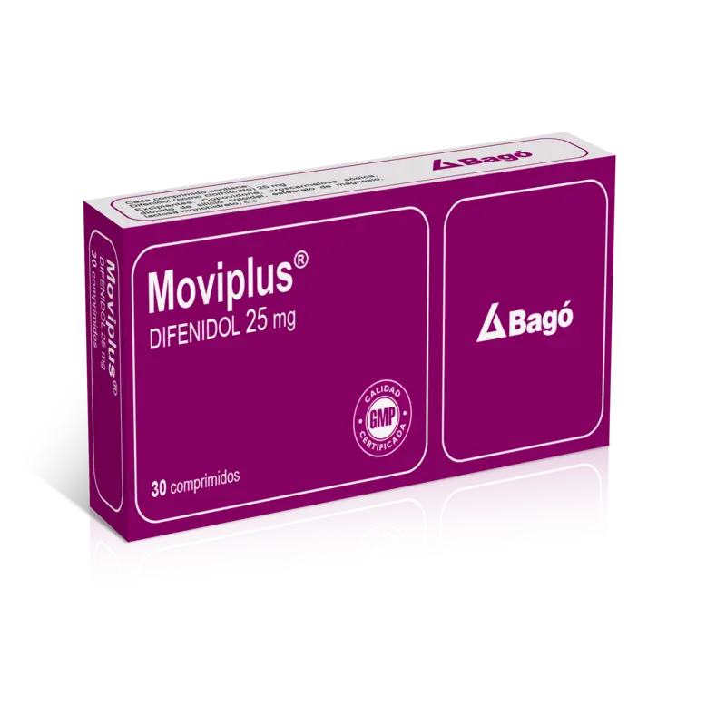 Moviplus 25mg 30 Comprimidos