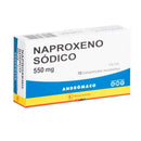 Naproxeno Sódico 550mg 10 Comprimidos Recubiertos