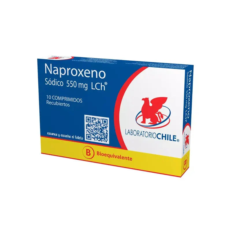 Naproxeno Sódico 550mg 10 comprimidos