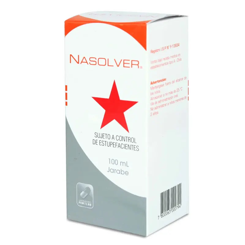 Nasolver 30 mg/5mL  Jarabe 100ml