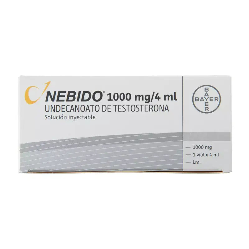 Nebido 1000mg/4ml solución inyectable