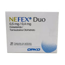 Nefex duo 0,5mg/0,4mg 30 Cá psulas con gránulos de liberación prolongada