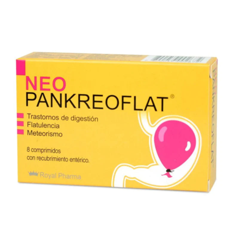 Neo-Pankreoflat 16 Comprimidos con recubrimiento entérico