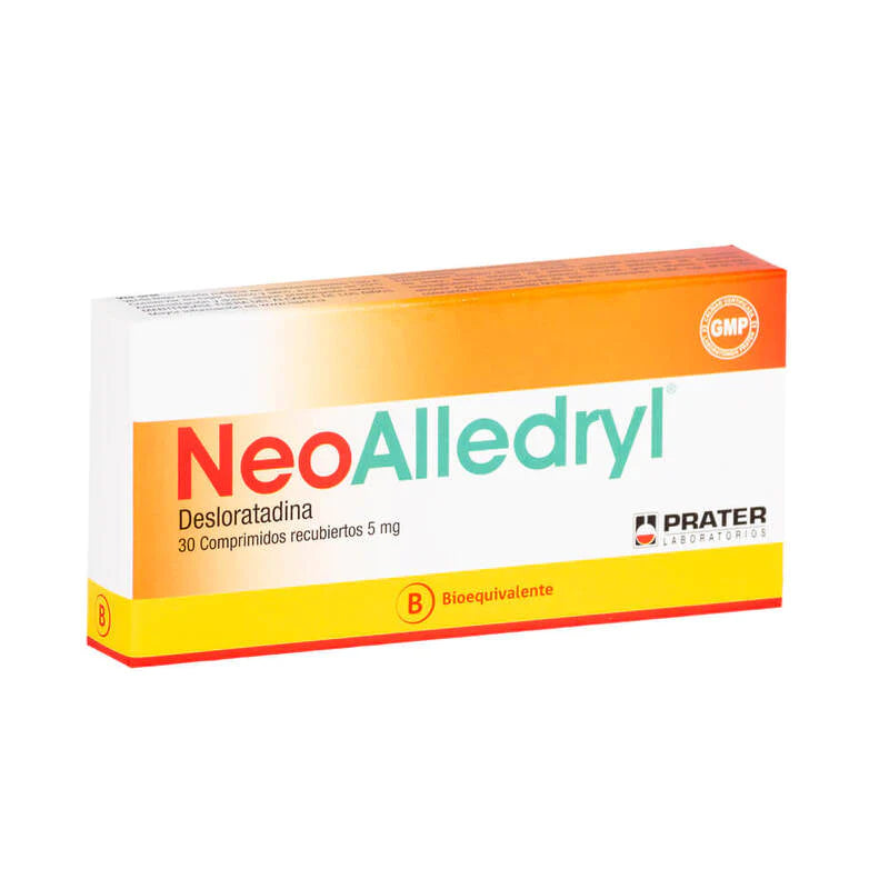Neo alledryl 5mg 30 Comprimidos recubiertos