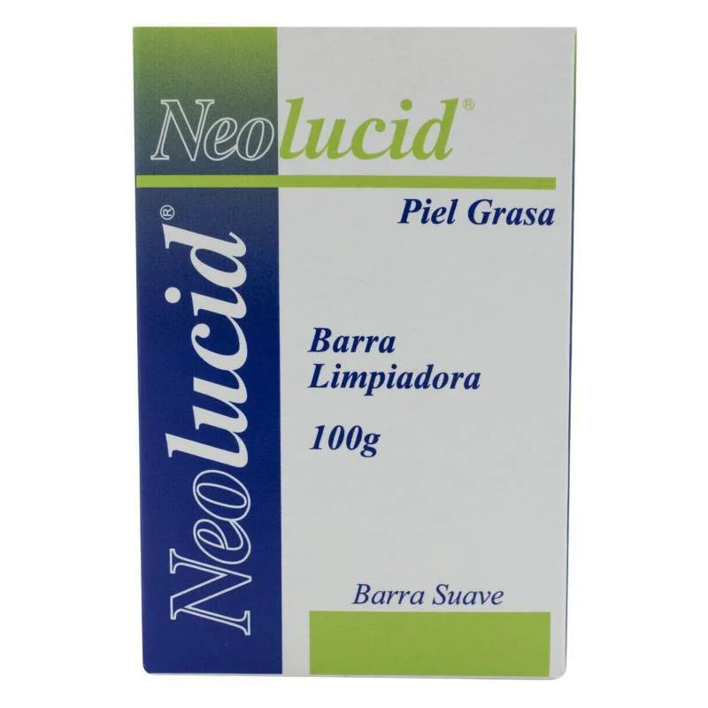 Neolucid barra limpiadora piel grasa 100g