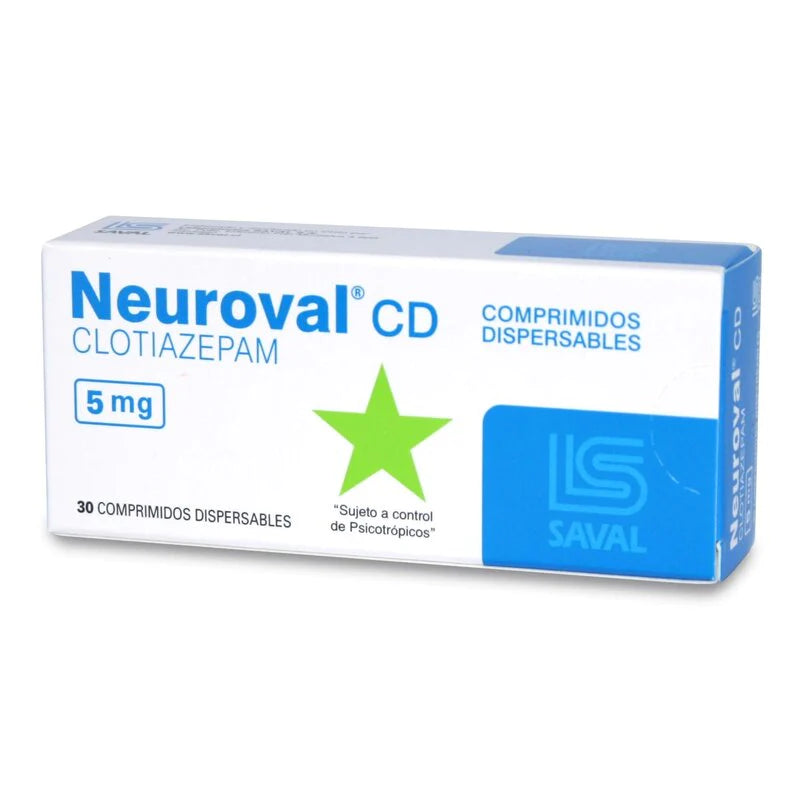 Neuroval CD 5mg 30 Comprimidos dispersables