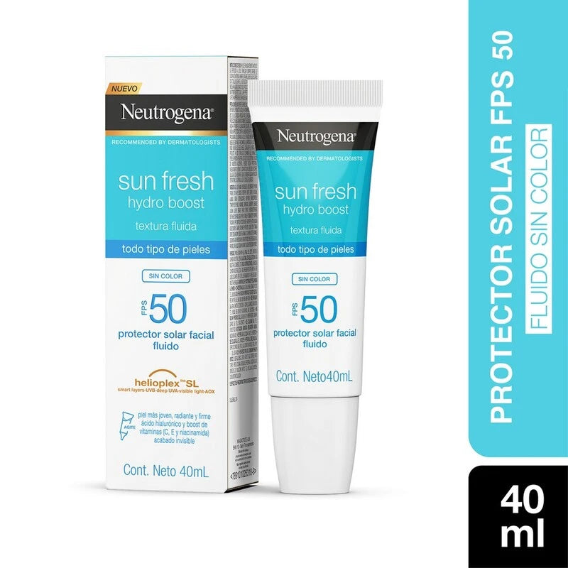 Neutrogena Sun Fresh Hydro Boost Sin Color FPS 50 40ml