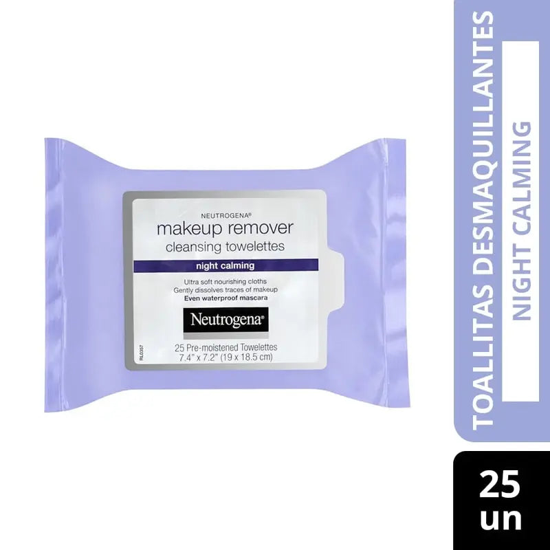 Night Calming Toallitas Desmaquillantes 25 Unidades