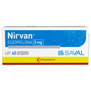Nirvan 3mg 40 Comprimidos Recubiertos