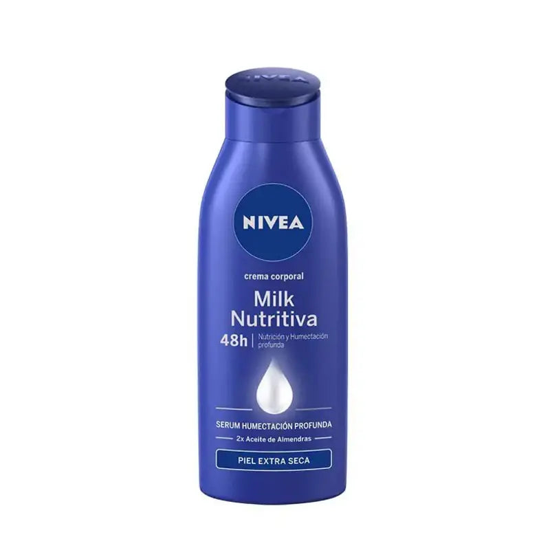 Nivea Crema Corporal Milk Nutritiva Piel Extra Seca 250ml
