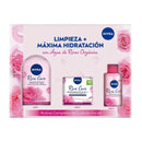 Nivea Pack Roses Care Agua Micelar 400ml + Crema Día 50ml + Mist 150ml