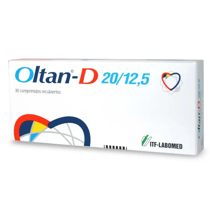 Oltan-D 20mg/12,5mg 30 Comprimidos recubiertos